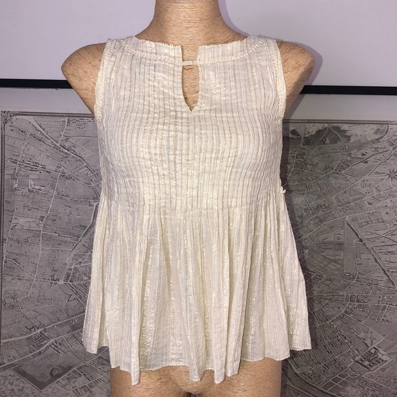 Anthropologie Vanessa Virginia top size 4 - Picture 1 of 7